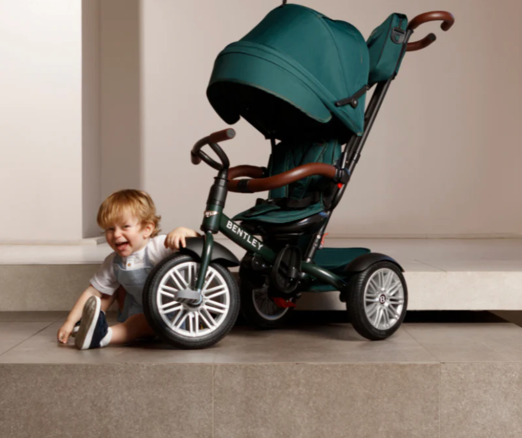 Get Ready for Summer Adventures with the Spruce Green 6-in-1 Stroller Trike