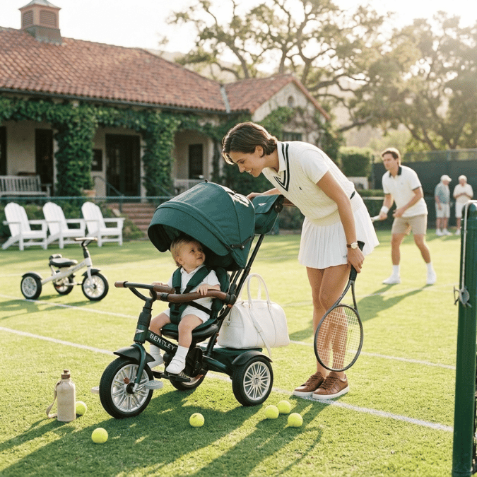 Tenniscore Is the Parenting Trend We Didn't See Coming