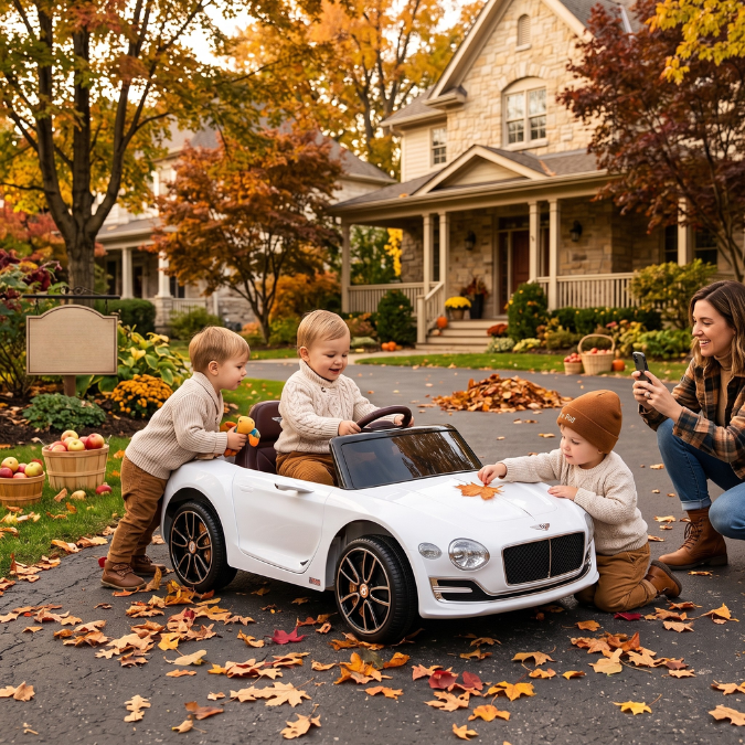 The Driveway Becomes the Destination Every Fall