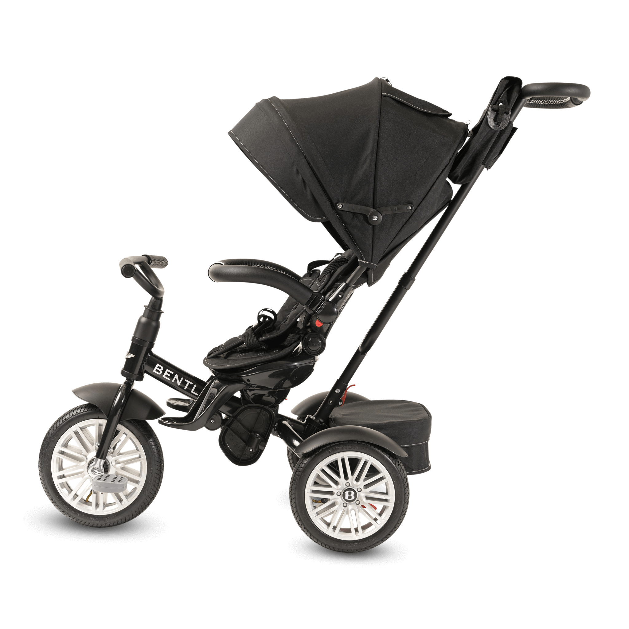 Onyx Black Bentley 6 in 1 Stroller Trike