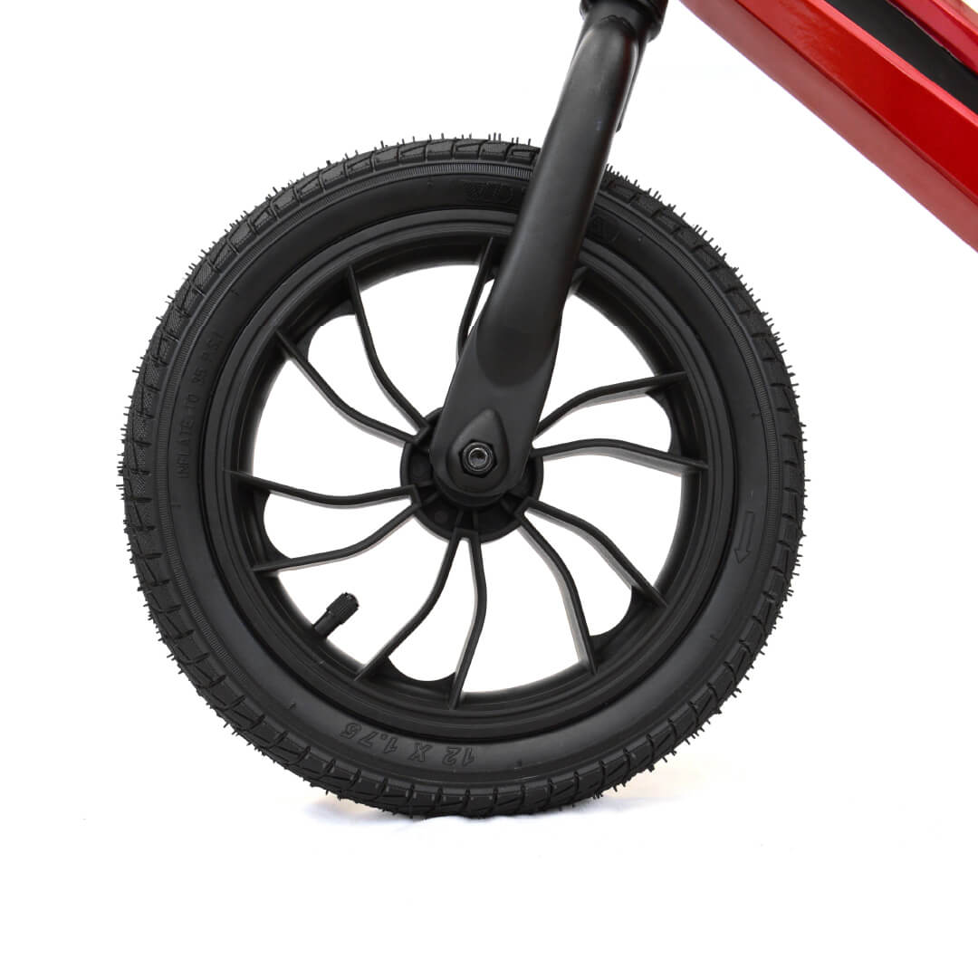 Candy Red Qplay Racer Balance Bike