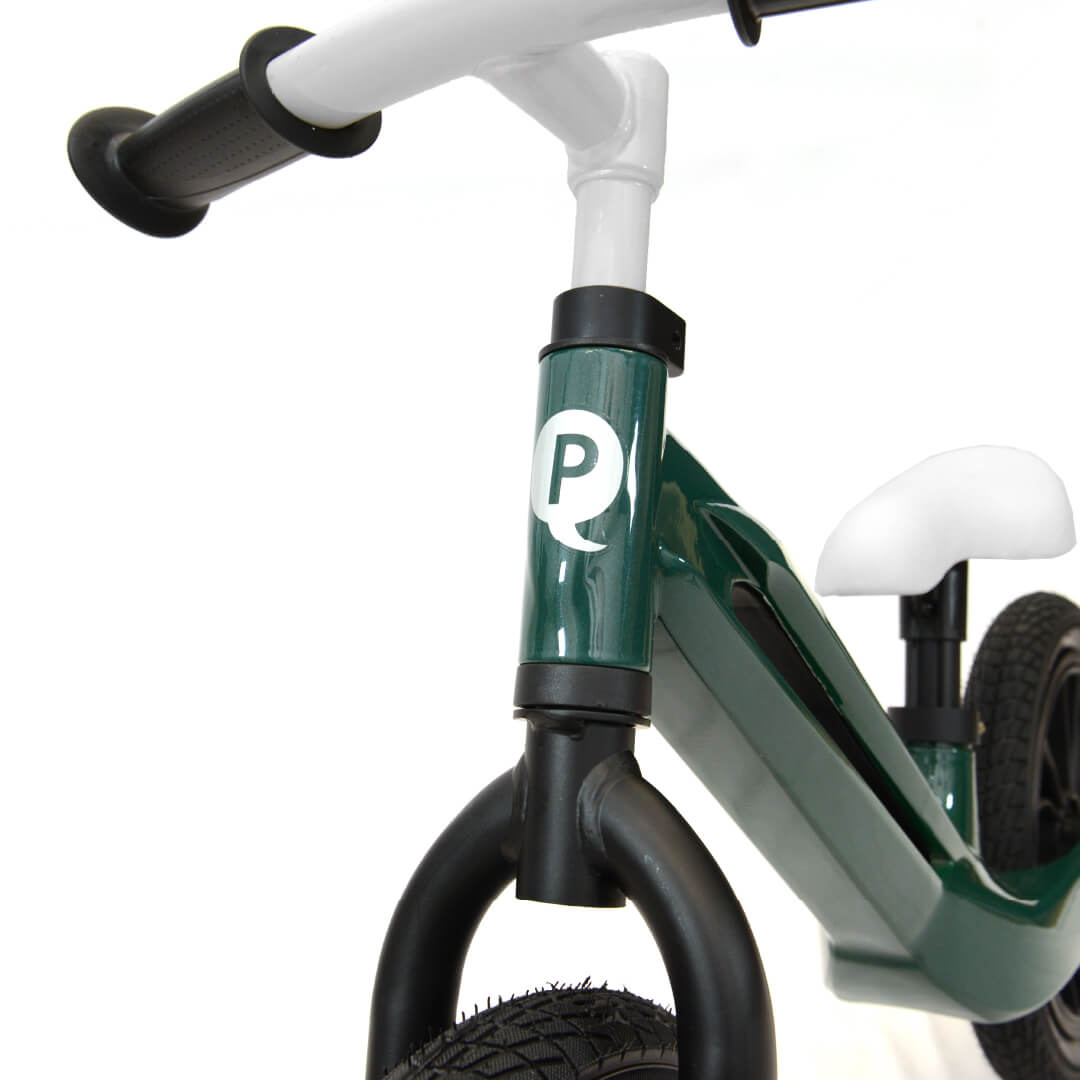 Forest Green Qplay Racer Balance Bike