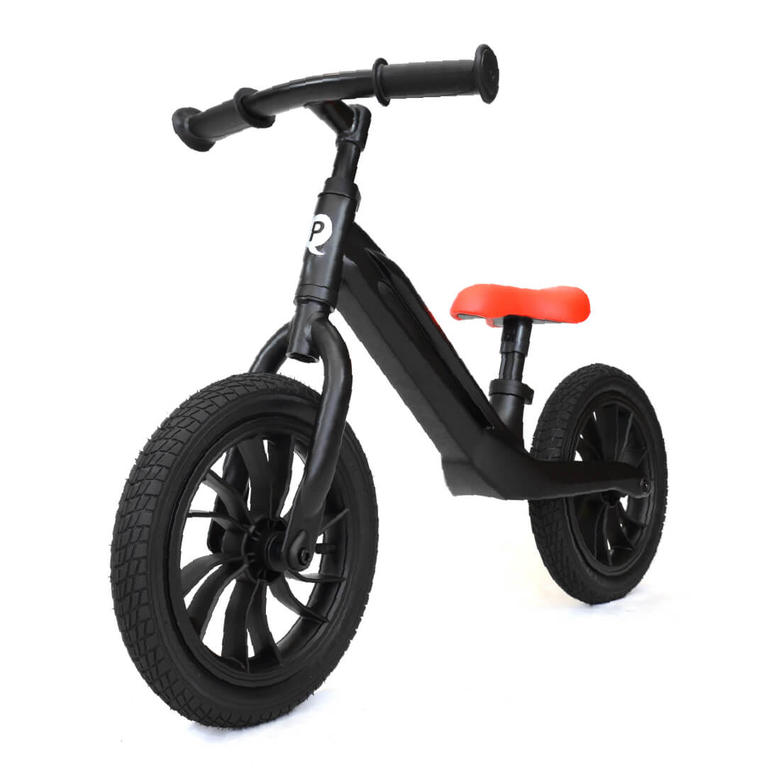 Phantom Black Qplay Racer Balance Bike