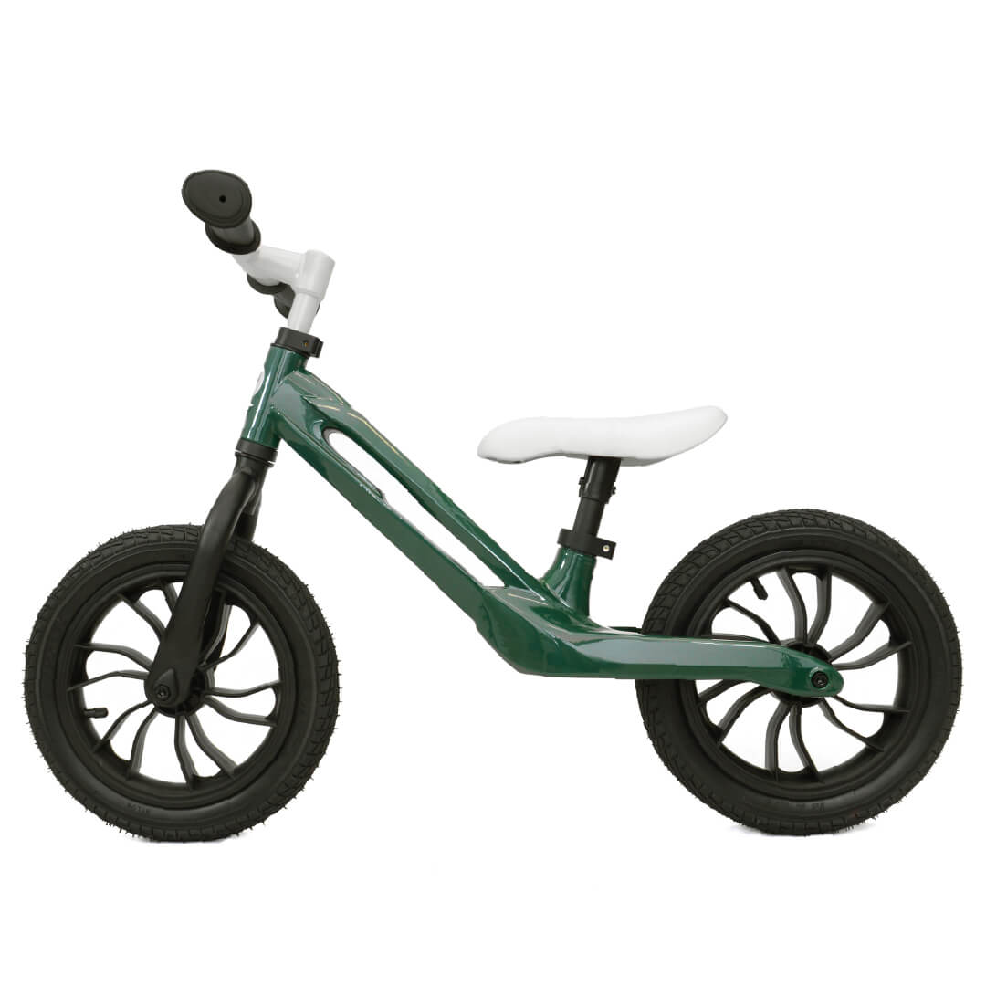 Forest Green Qplay Racer Balance Bike
