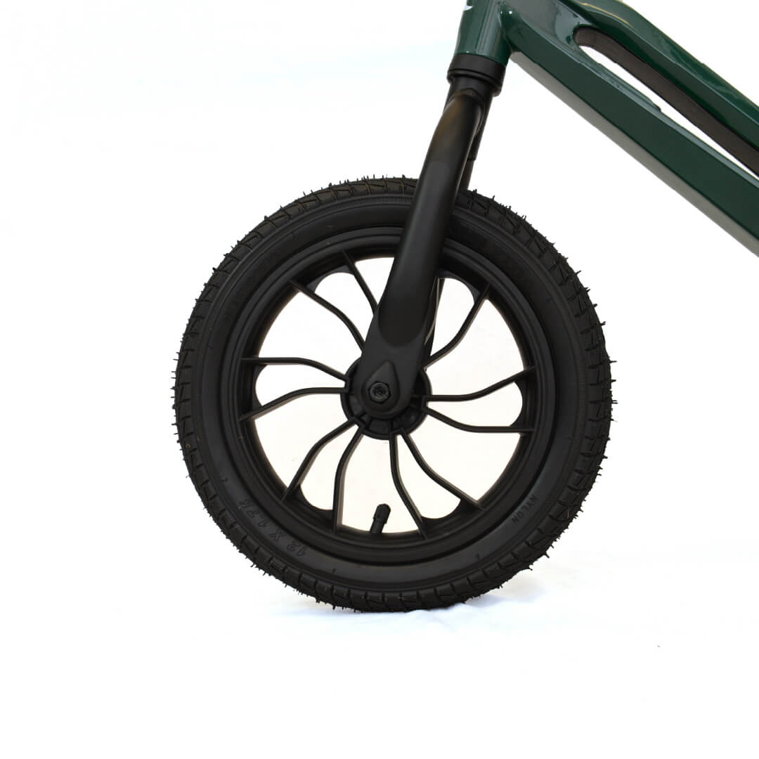 Forest Green Qplay Racer Balance Bike