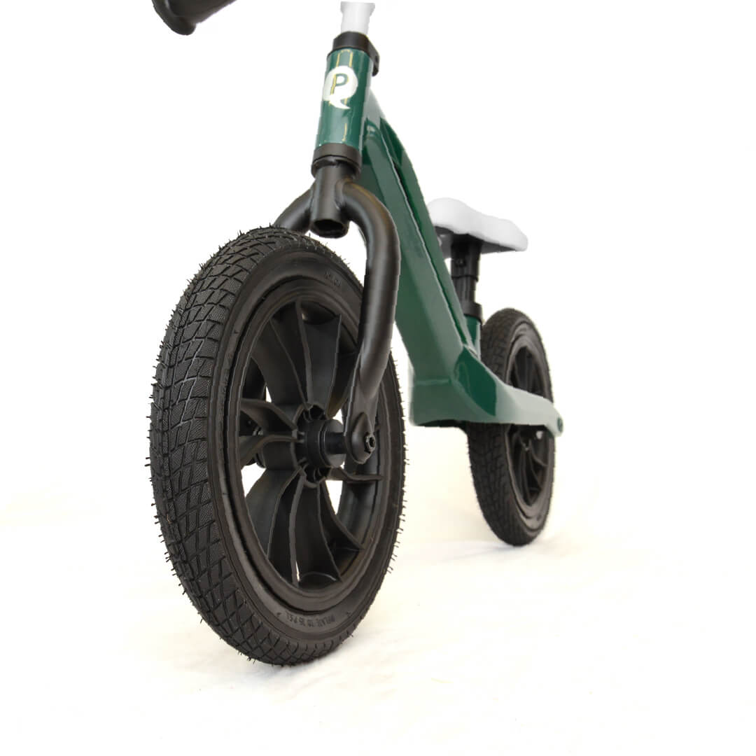 Forest Green Qplay Racer Balance Bike