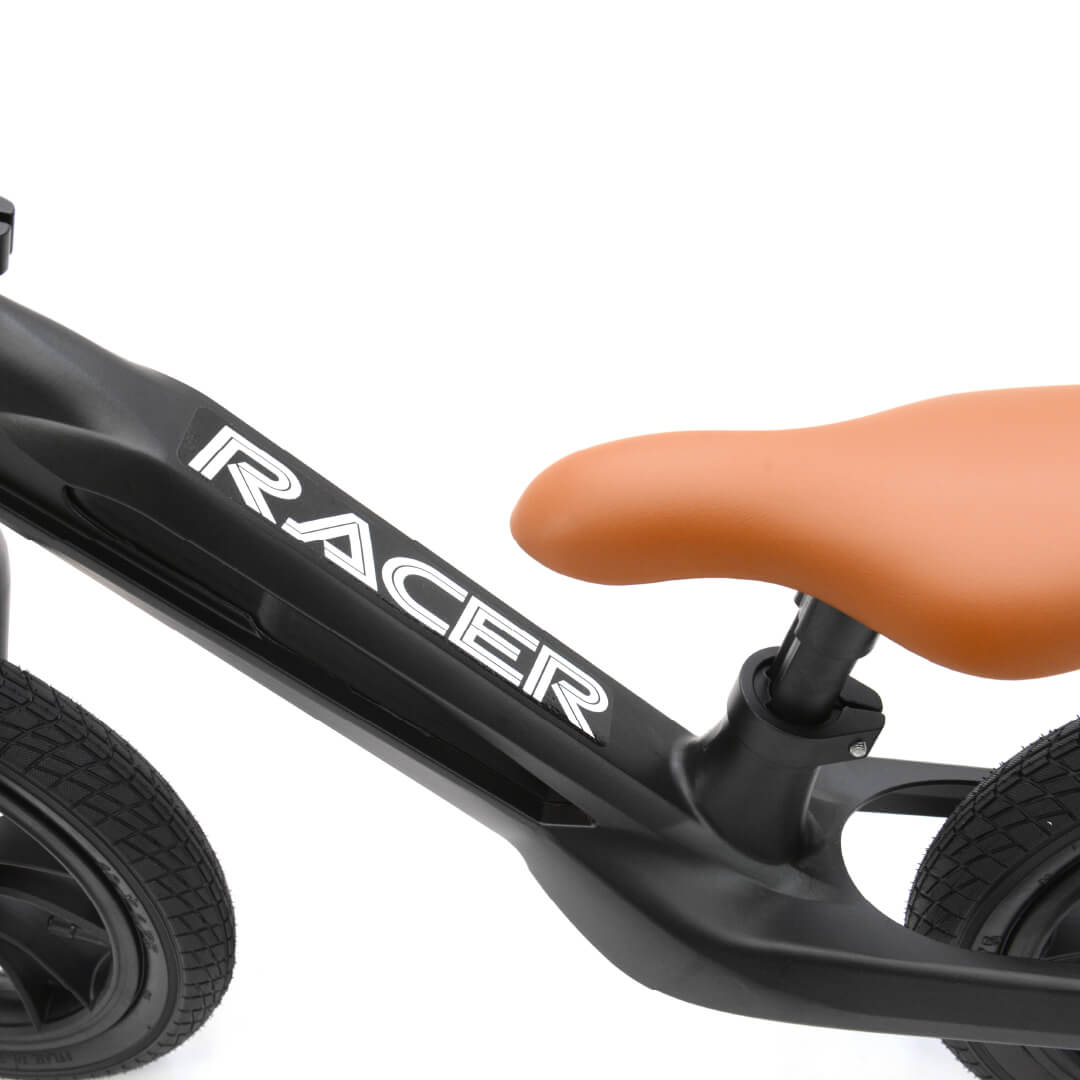 Brown Qplay Racer Balance Bike
