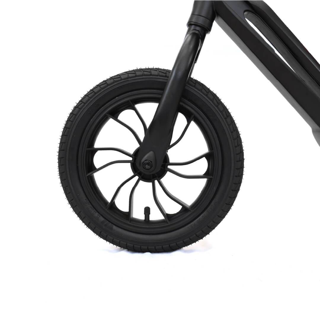 Phantom Black Qplay Racer Balance Bike