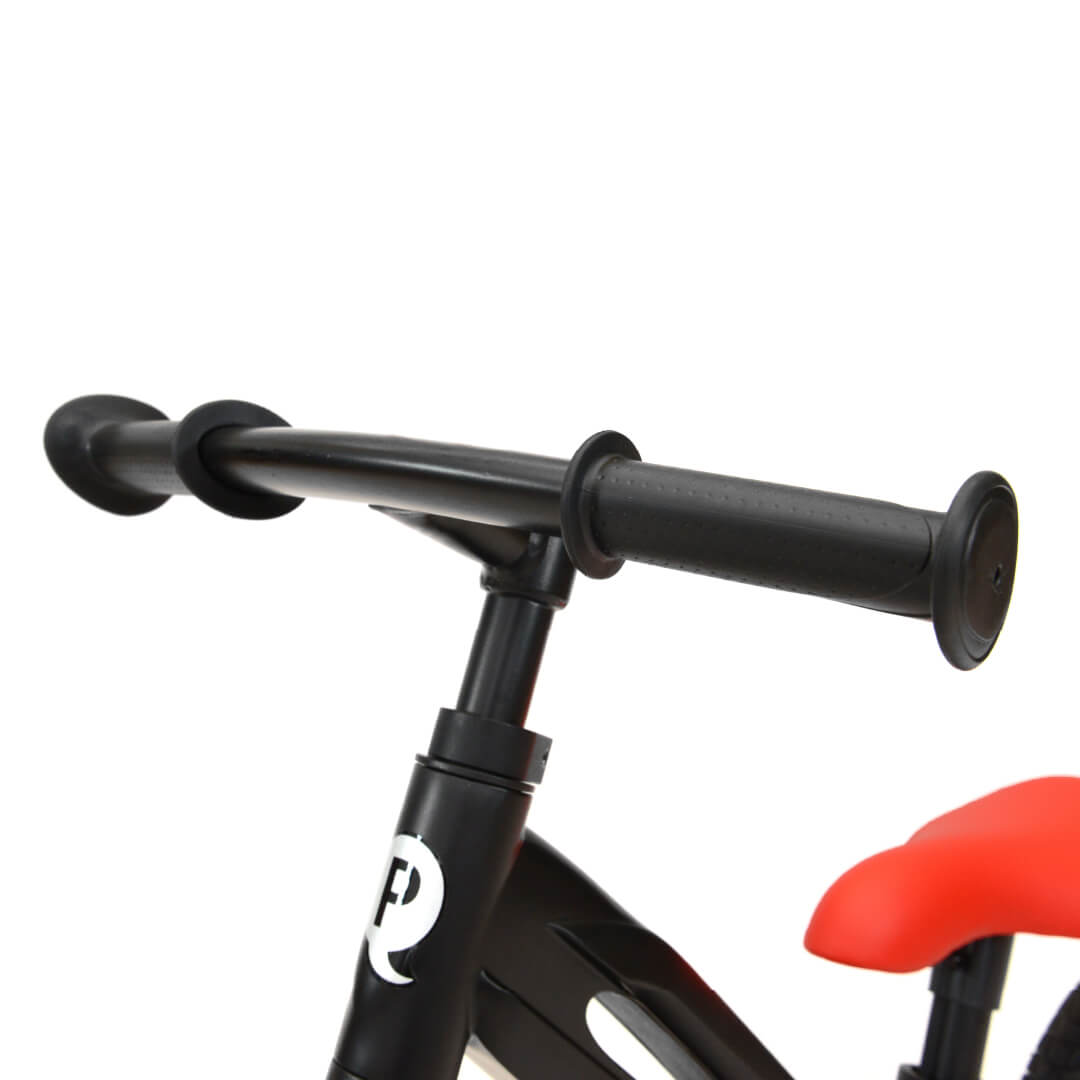 Phantom Black Qplay Racer Balance Bike