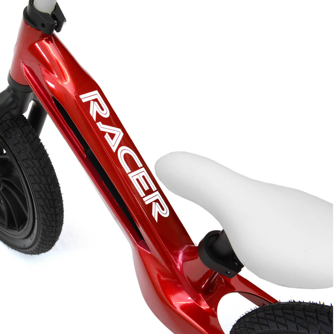 Candy Red Qplay Racer Balance Bike