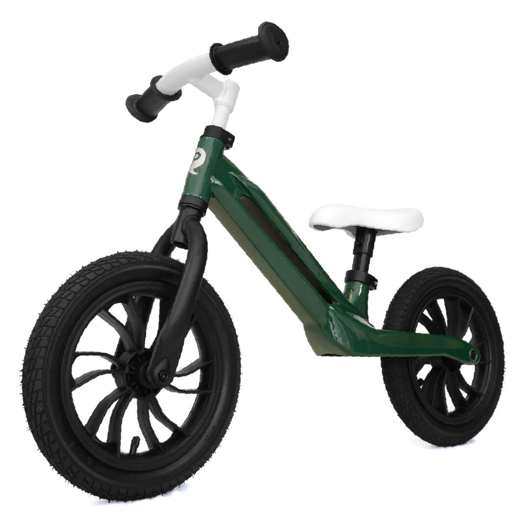 Forest Green Qplay Racer Balance Bike