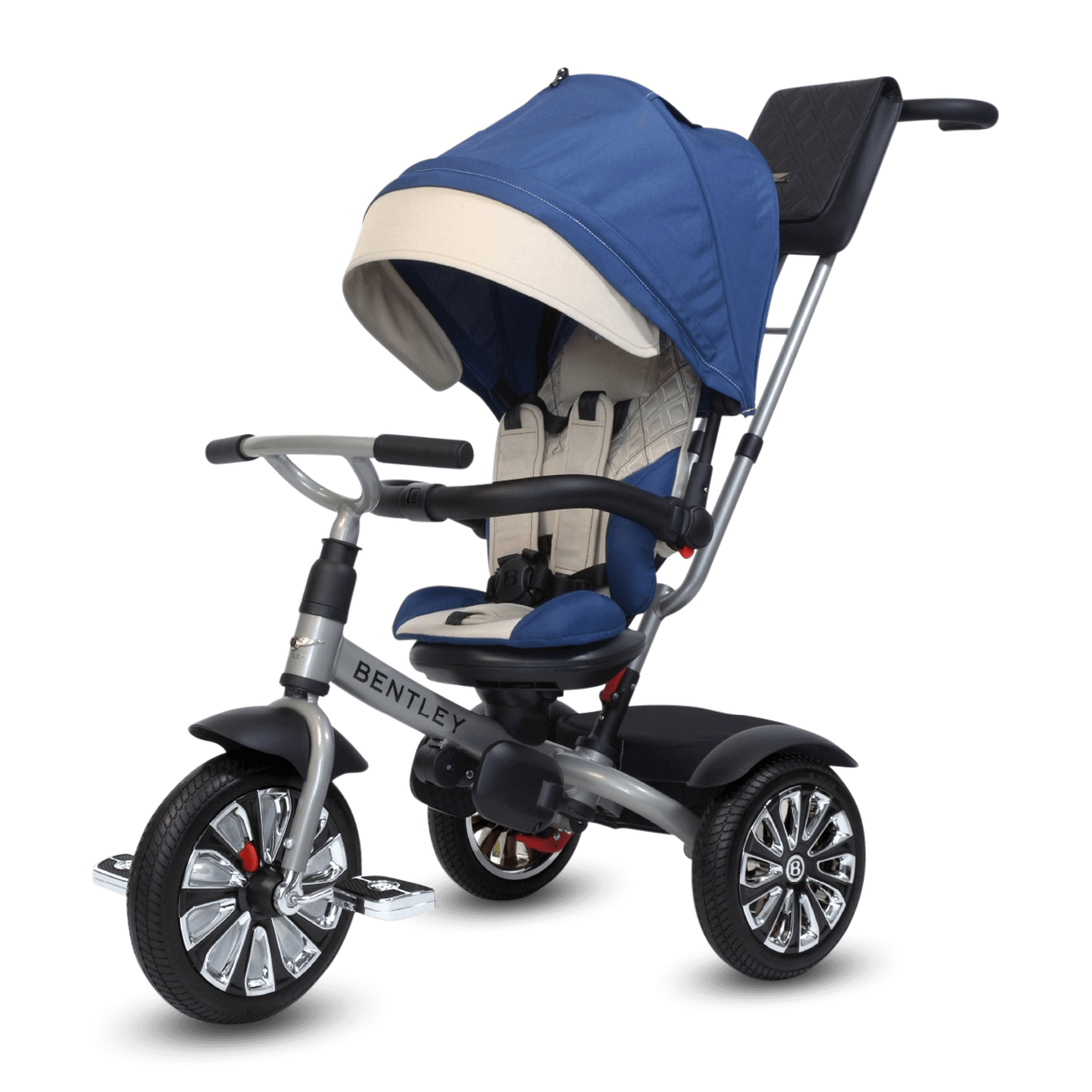 Mulliner Cool Stone Bentley 6 in 1 Stroller Trike