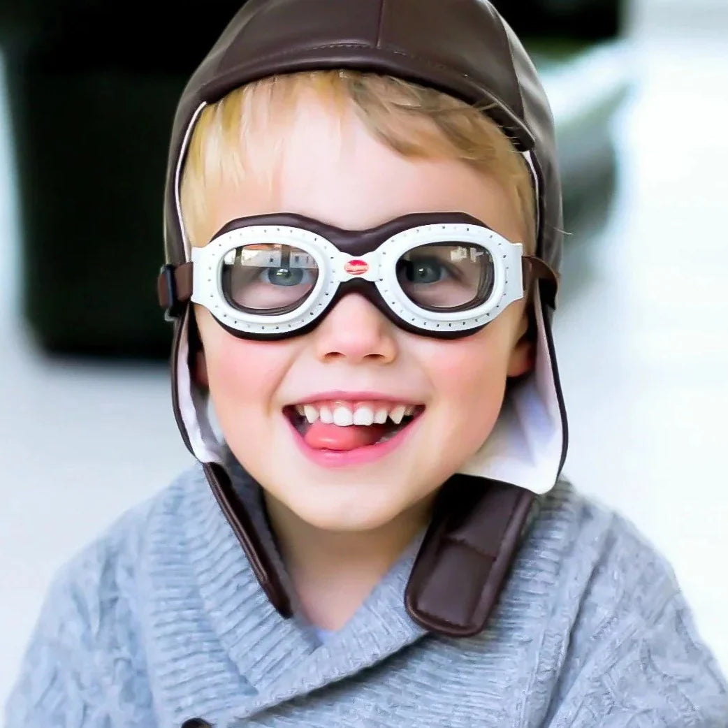 Driving hat and goggles store