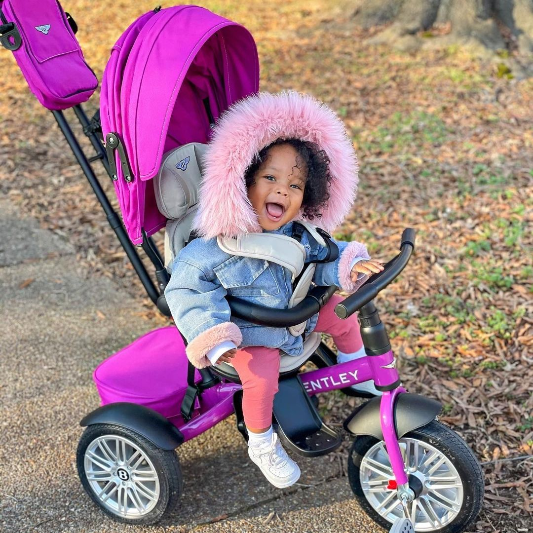 Why the Fuchsia Pink Bentley Stroller Trike is Every Parent's Dream