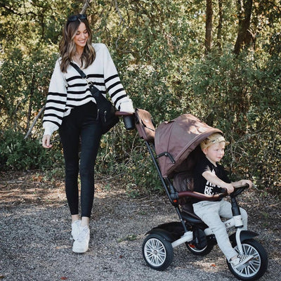 WHEN TO TRANSITION FROM STROLLER TO TRICYCLE
