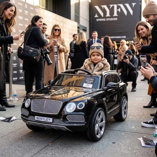 NYFW Has a New Front-Row Guest: Your Tiny Fashion Icon