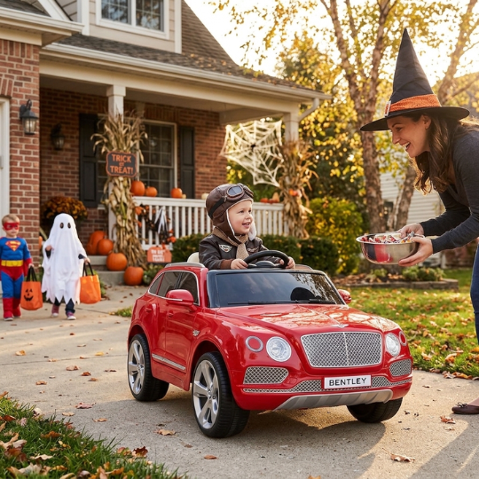 Trick or Treat! The Little Driver Has Arrived