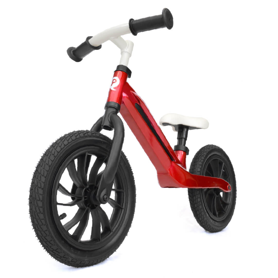 Candy Red Qplay Racer Balance Bike