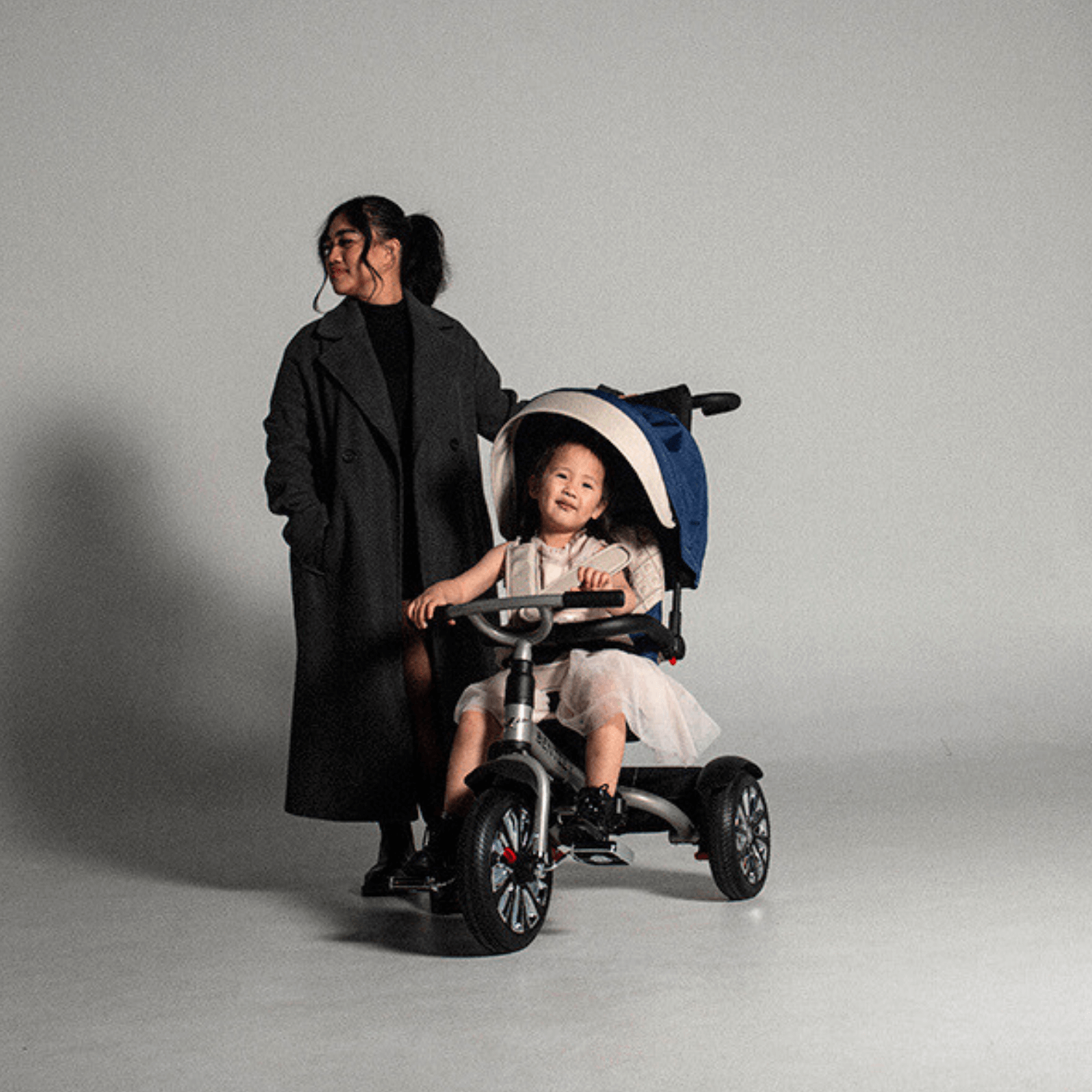Mulliner Cool Stone Bentley 6 in 1 Stroller Trike