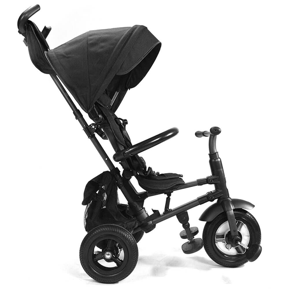 Black Rito Plus Folding Trike Smart Trike for Kids BentleyTrike