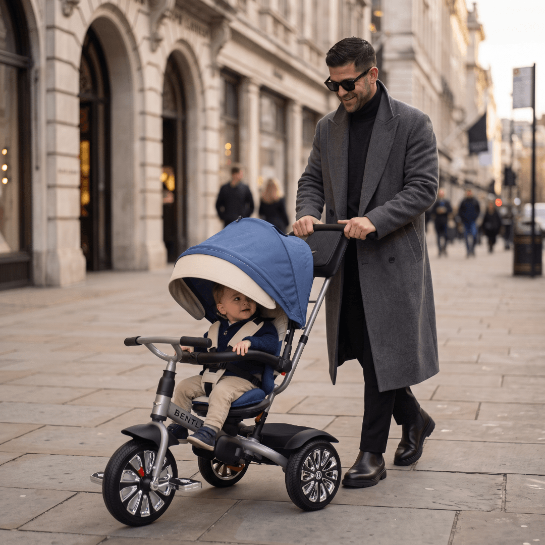Mulliner Cool Stone Bentley 6 in 1 Stroller Trike