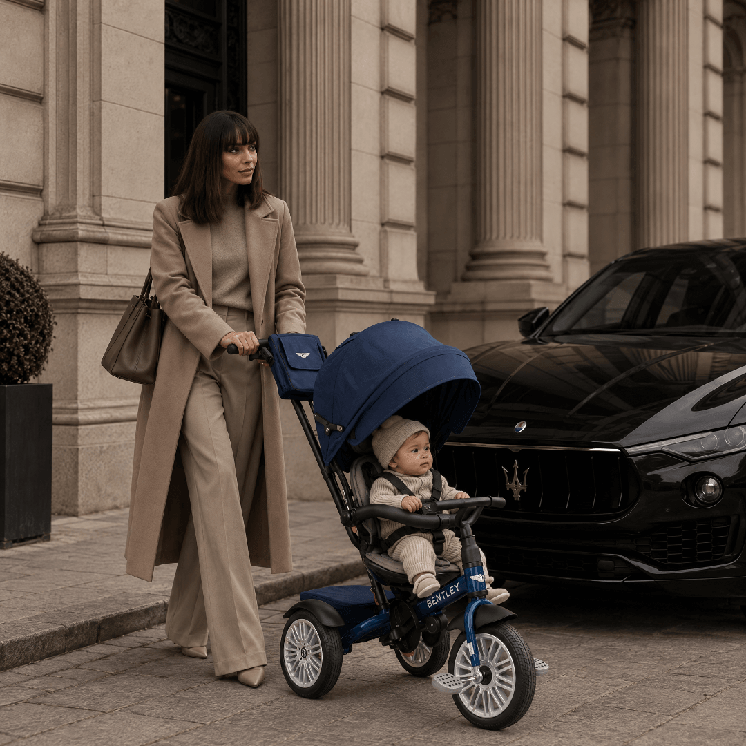 Sequin Blue Bentley 6 in 1 Stroller Trike