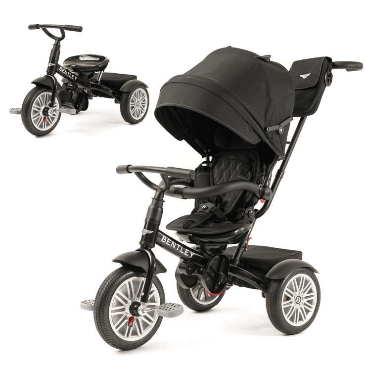 Onyx Black Bentley 6 in 1 Stroller Trike