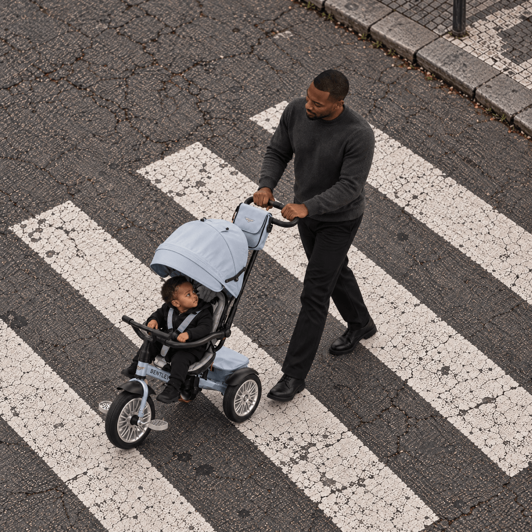 Jetstream Blue Bentley 6 in 1 Stroller Trike