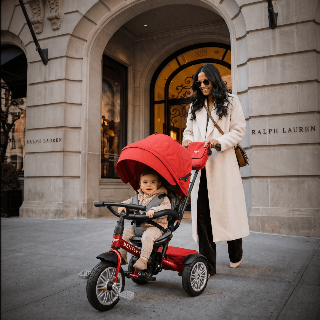 Dragon Red Bentley 6 in 1 Stroller Trike