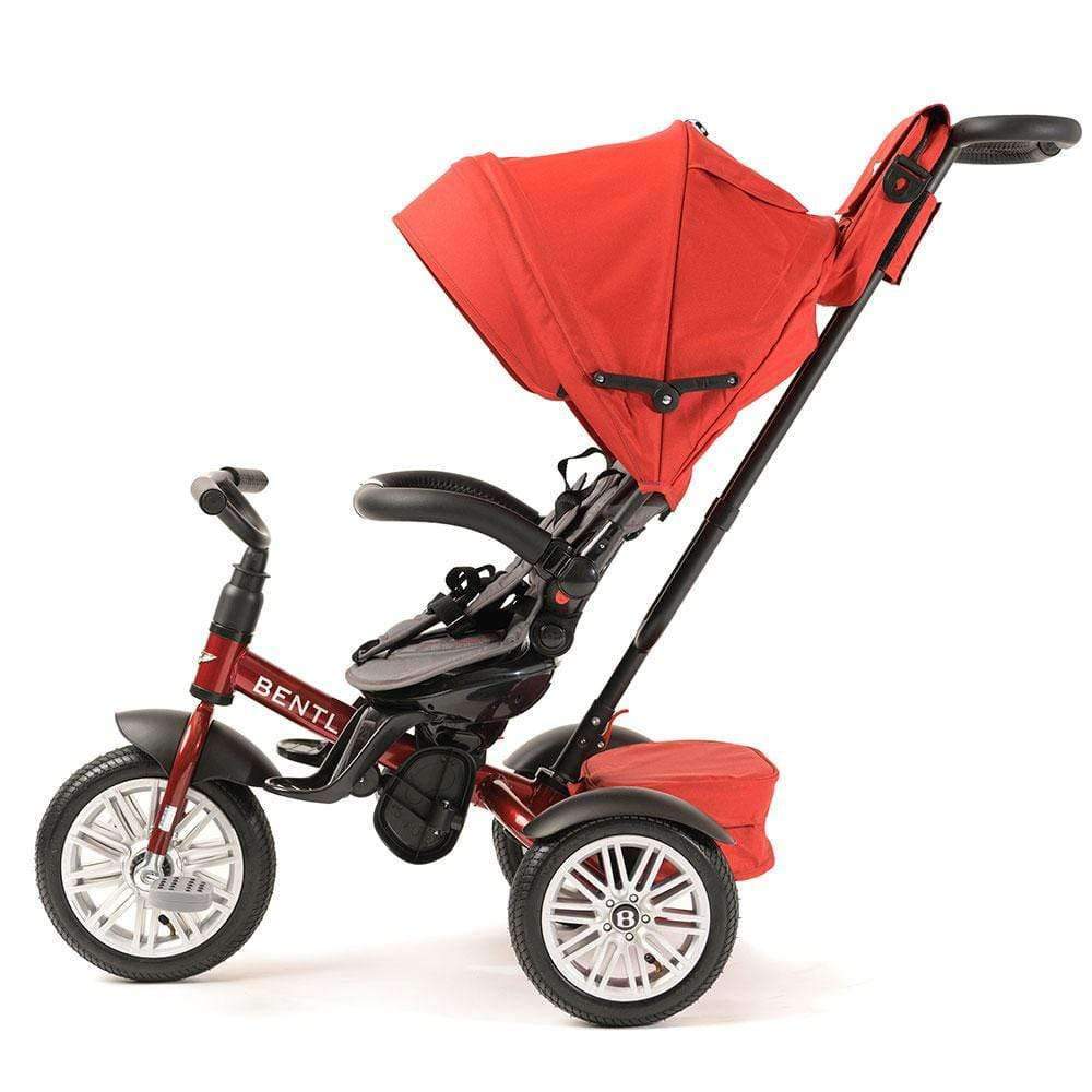 Dragon Red Bentley 6 in 1 Stroller Trike Luxury Bentley Trike BentleyTrike