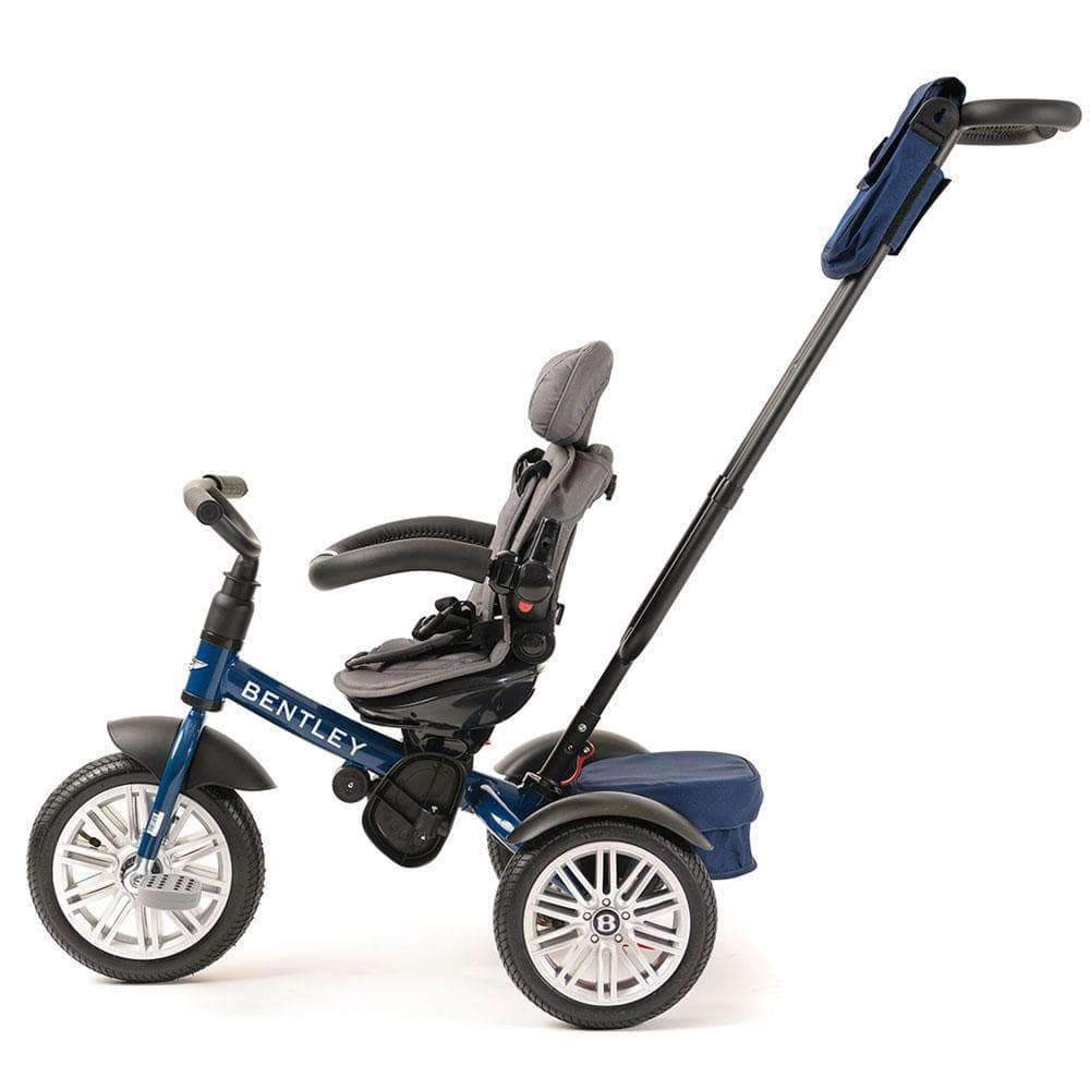 Sequin Blue Bentley 6 in 1 Stroller Trike Luxury Bentley Trike BentleyTrike