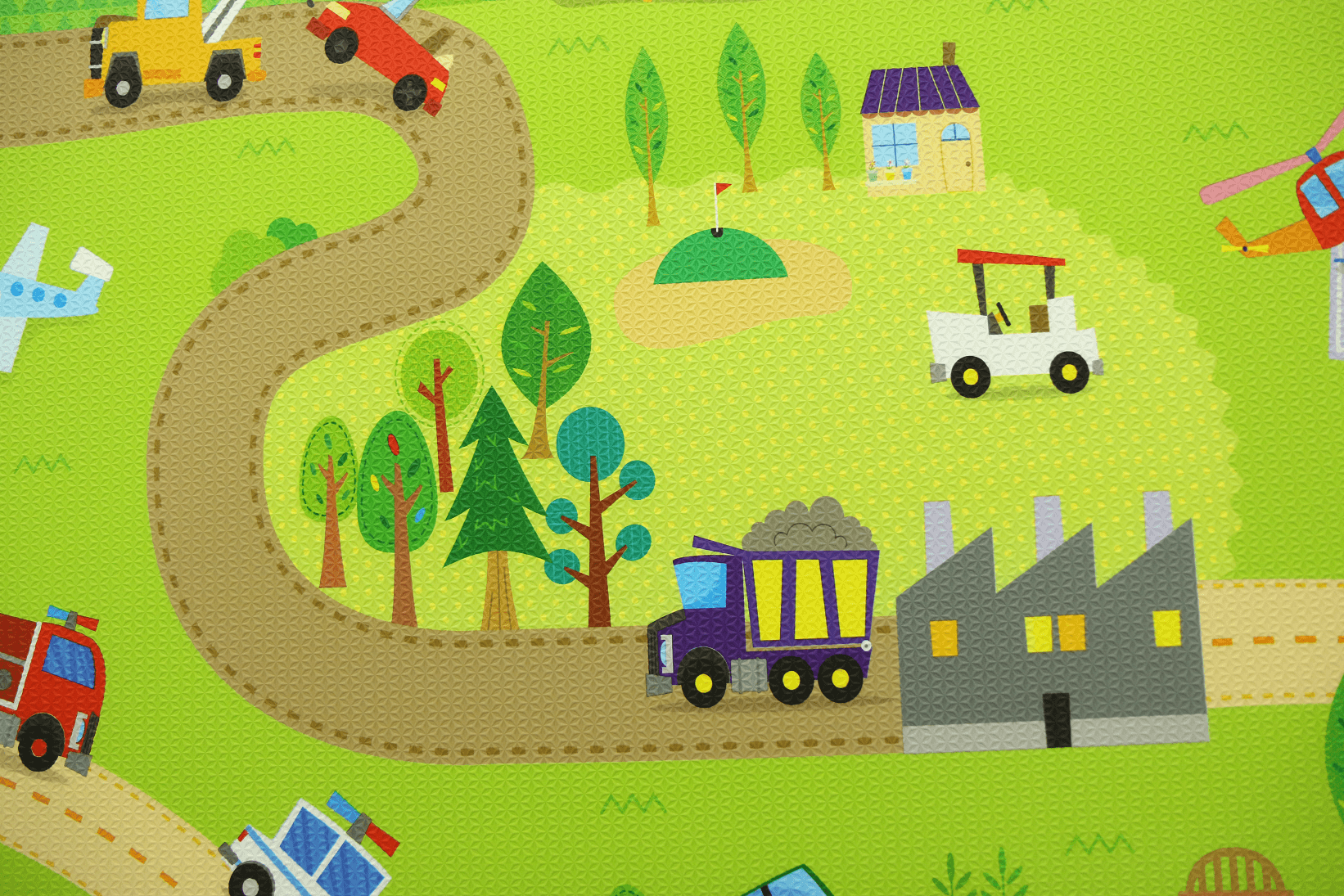 Baby Care Playmat - Happy Village - baby mat